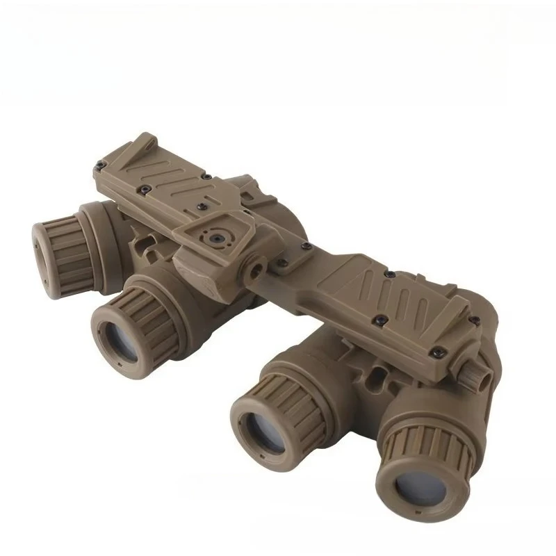 Four-eye night vision device model, outdoor sports military fan equipment helmet non-functional video props