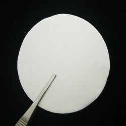 25pcs 13mm to 200mm BT Glass Fiber Membrane Microporous filter film Dust measurement film Default send Aperture size 0.22um