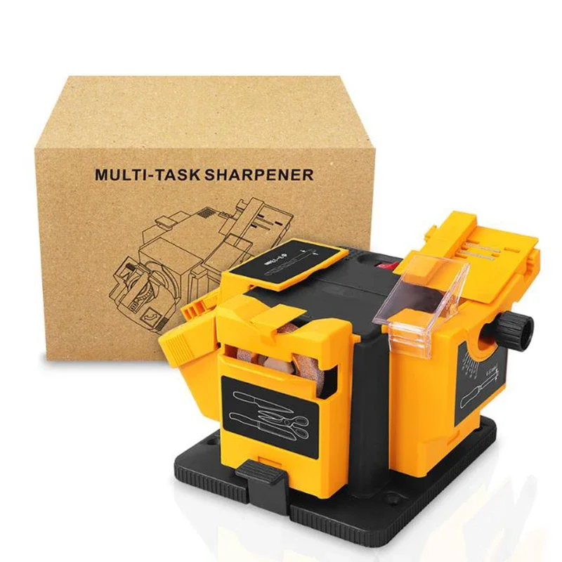 Premium products 3 In1 Multifunction Knife Sharpener Machine Set Household Electric Grinding Sharpener for Scissor Drill For 96W