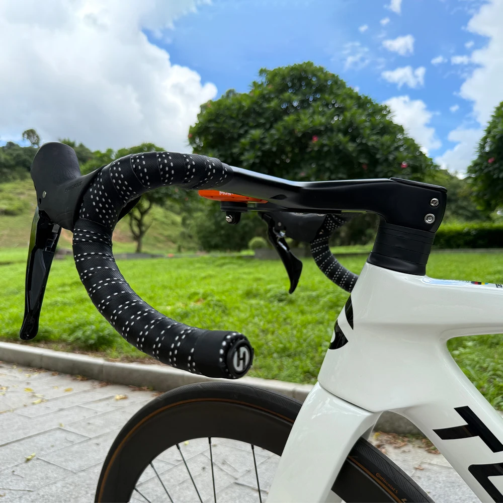 TOSEEK Carbon-Lenker, Rennrad-Carbon-Lenker, T700 Carbon-Integrallenker, Di2 Fahrradzubehör, Carbon-Drop-Bar – Detail 19