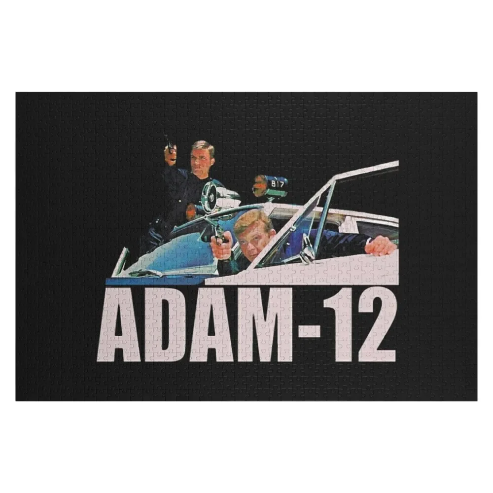 

ADAM 12 Jigsaw Puzzle Personalize Toddler Toys Personalized Woods For Adults Puzzle