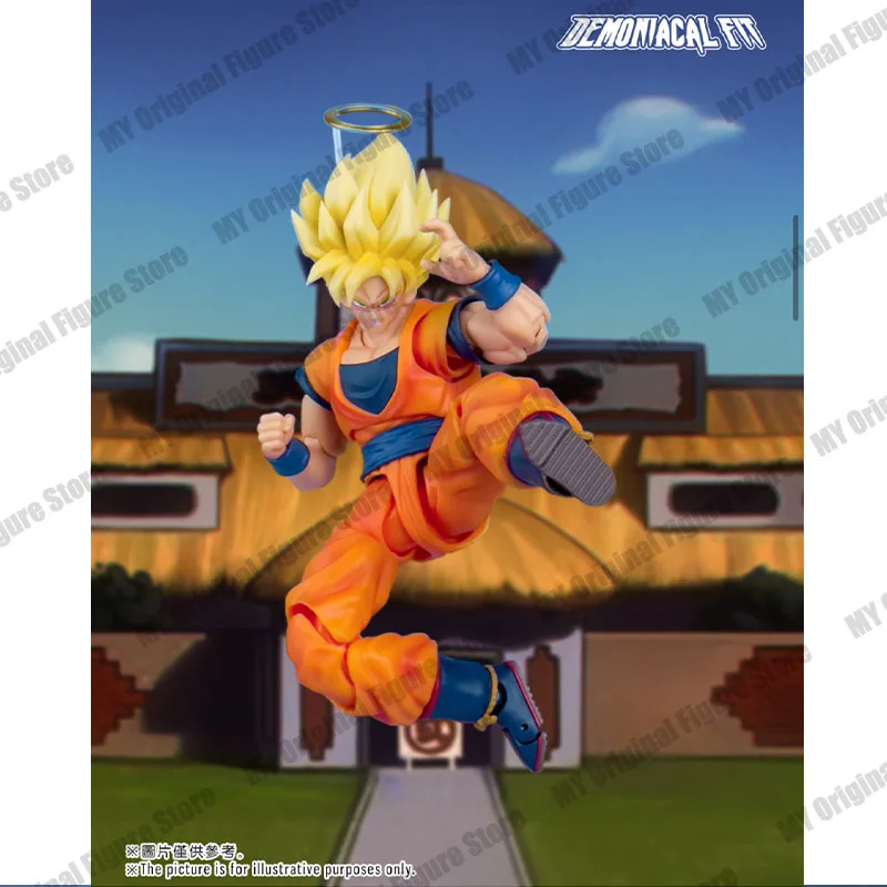 Figura de ação Demoniacal Fit Dragon Ball Super Saiyan Goku 3.0 Corpo Martialista Forever DBZ Guerreiro da outras Estatuetas da costa