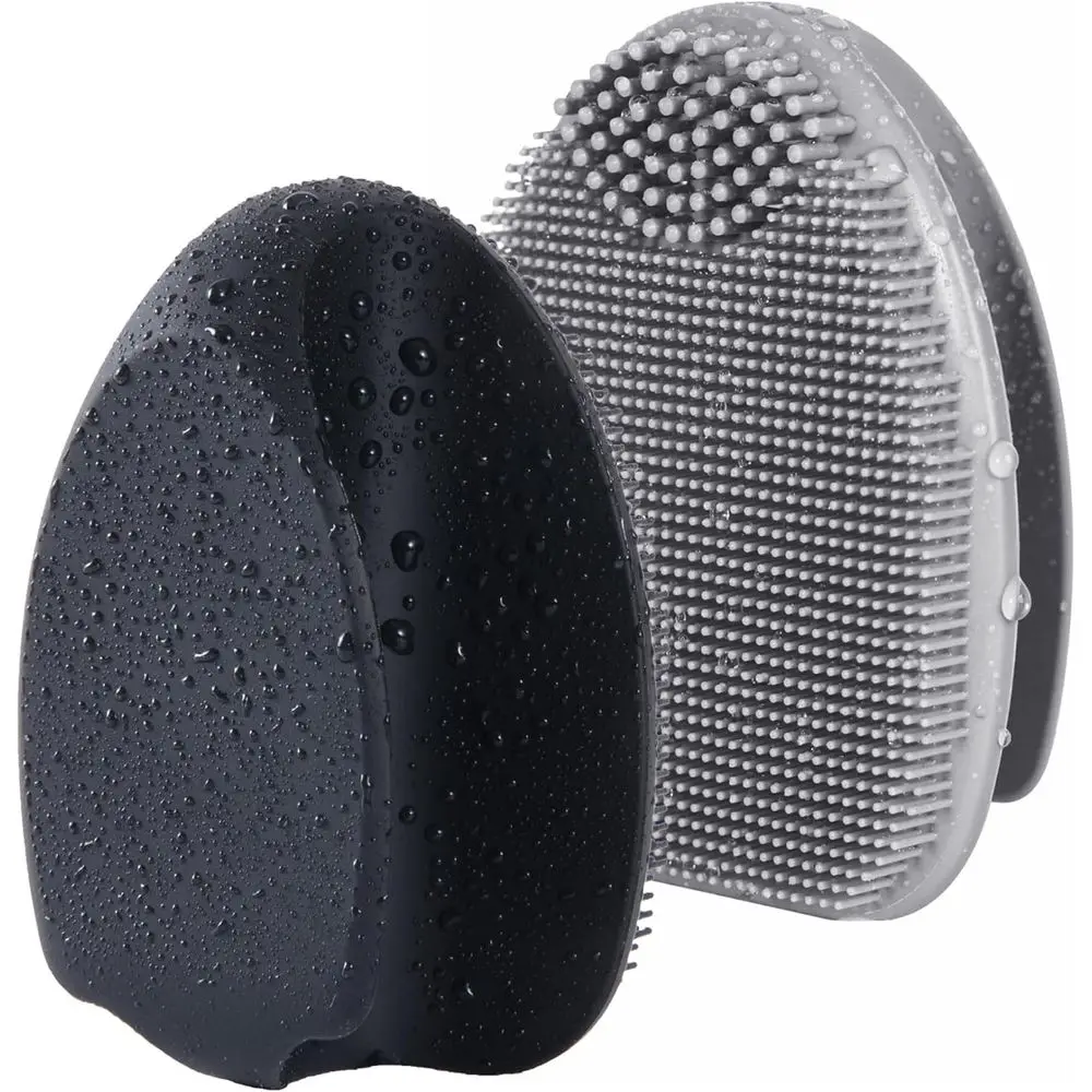Silicone Ace Scrubber Cleansing Brush Exfoliation Scrub Massage Pore Cleansing Nose Black Remover Deep Scrub for All Skins Men W