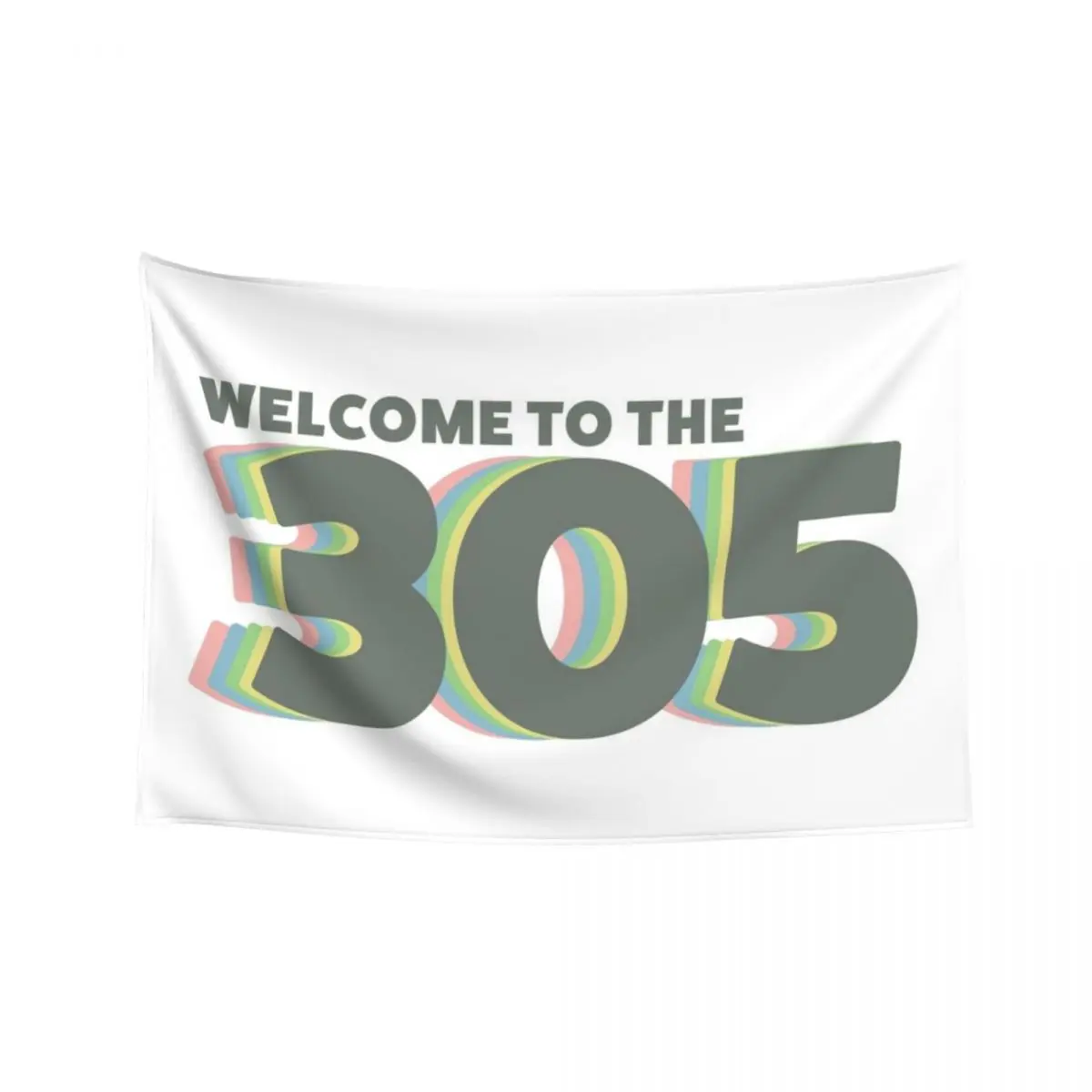 

Miami Area Code Tapestry Room Decor Wall Hanging Decor For Bedroom Tapestry