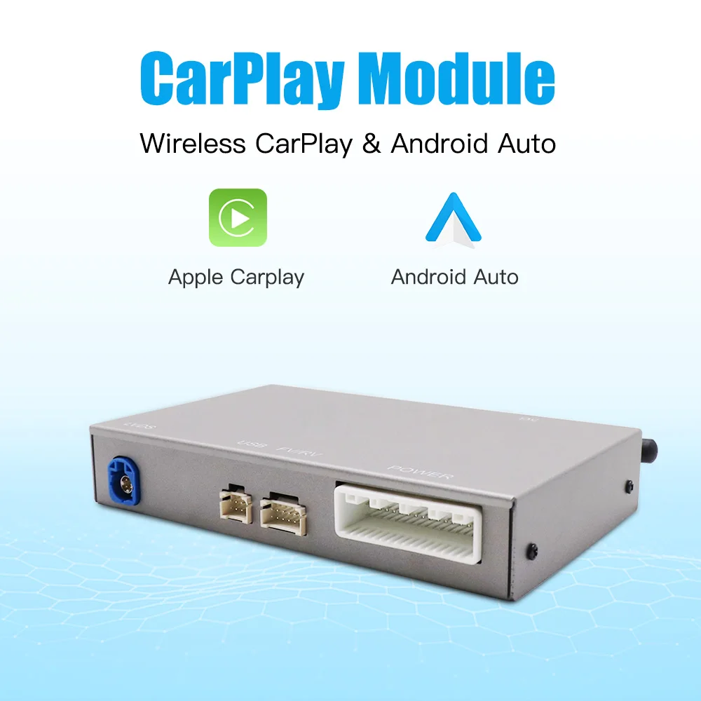AUTOABC Neues kabelloses Carplay Android Auto Modul für Volvo S60 XC60 V60 V40 2015-2018 Mirror Cast AirPlay Unterstützung für Kameras – Detail 2
