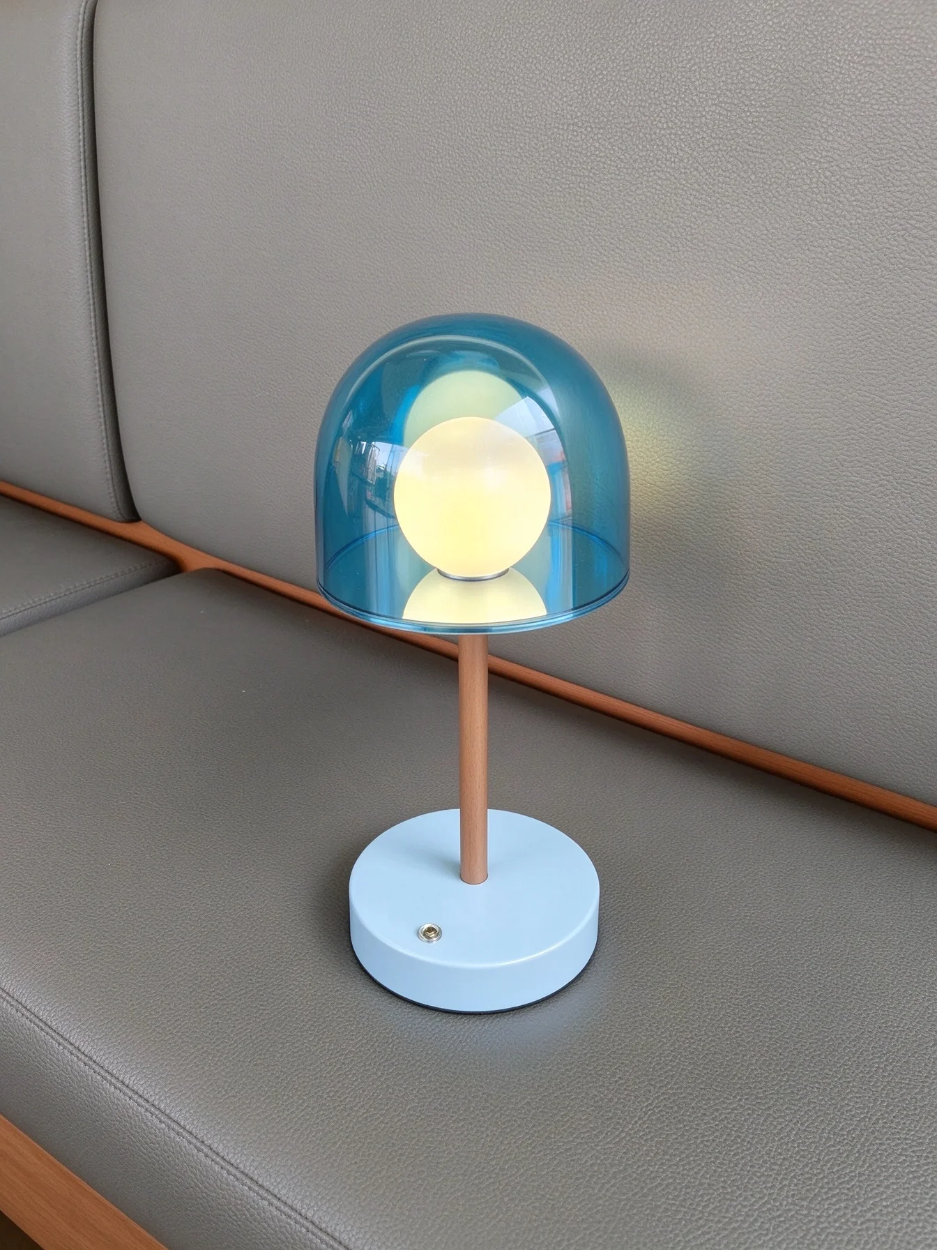 LED Tricolor Dimmable Mushroom - Glass Bed recension och pris
