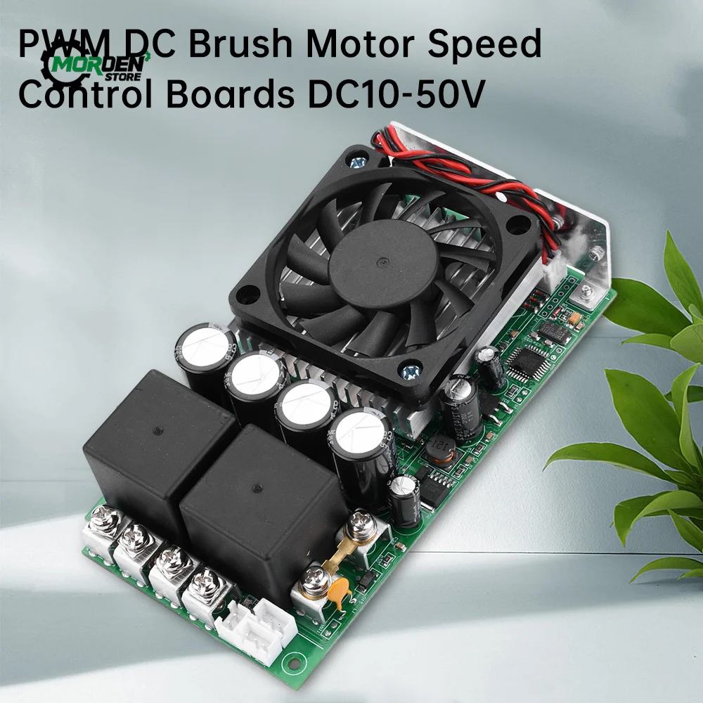 DC10V-50V Speed Controller 100A 3000W Programmable Reversible PWM Control Motor Speed Controller Power Supply