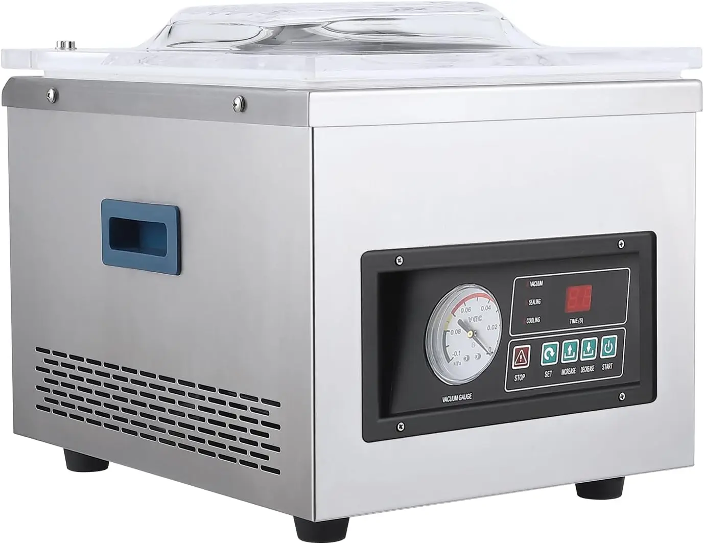 

Chamber Vacuum Sealer Machine,180w-320w，Dz-260A 6.5 M³/H Pump Rate,Microcomputer Controlled,Household and Commercial Vacuum Seal