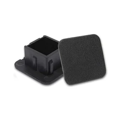 Universal 1 1/4 Inch Trailer Hitch Tube Cover Plug Cap Rubber Insert for 1.25'' Receivers Class 1 2 I II Ford Toyota GMC Subaru