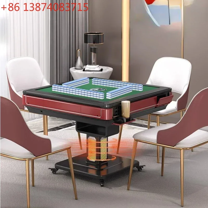 Household Folding Automatic Mahjong Machine Three-Layer Machine Mahjong Table