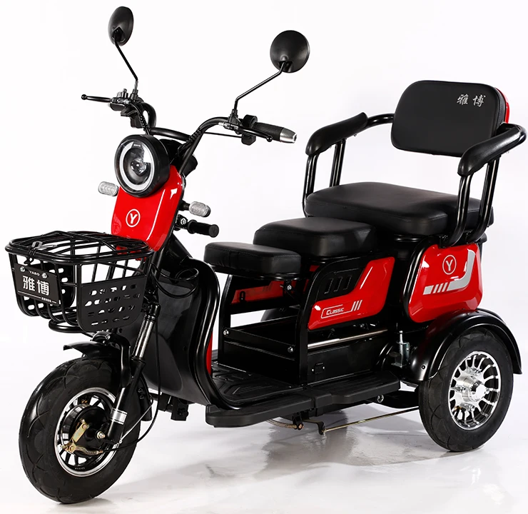 Passenger Electric Tricycle Made in China Cool Second Generation Fashion Electric Scooter Can Run at High Speed Long Battery