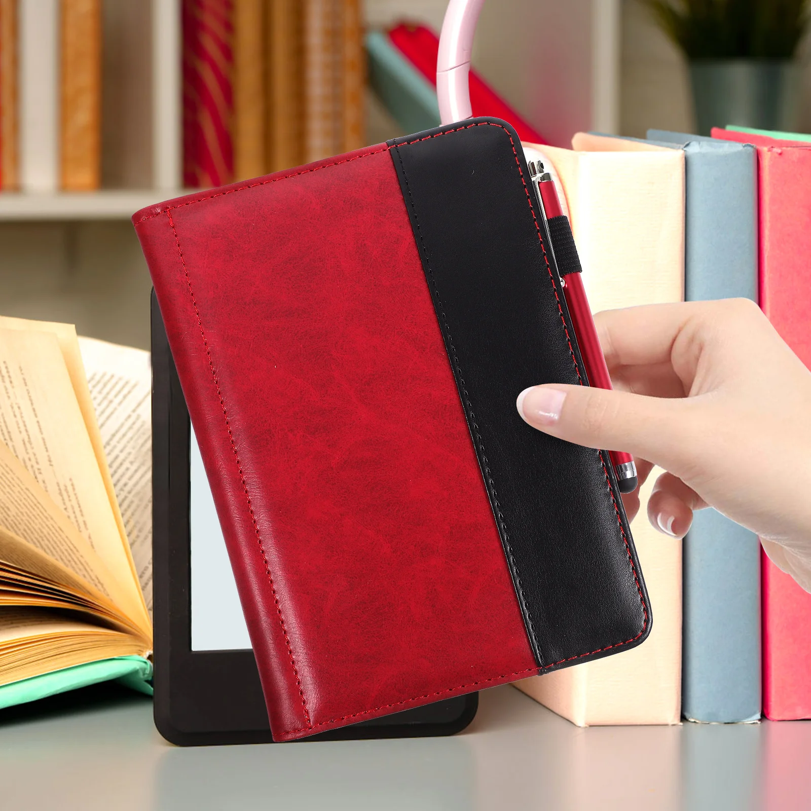 

Case Ereader Protector Ebook Cover Imitation 7th Gen WP63GW Scratch Resistant Durable Full Protective