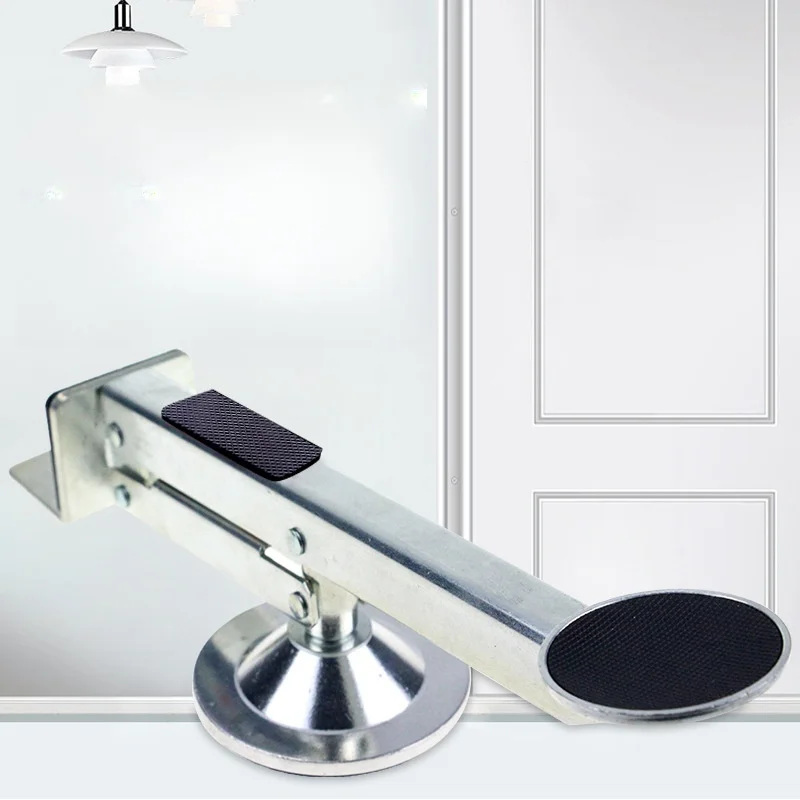 

Ножной дверной подъемник. Простота и свободное управление. Максимальная грузоподъемность 100 кг и возможностью вращения на 360 градусов.