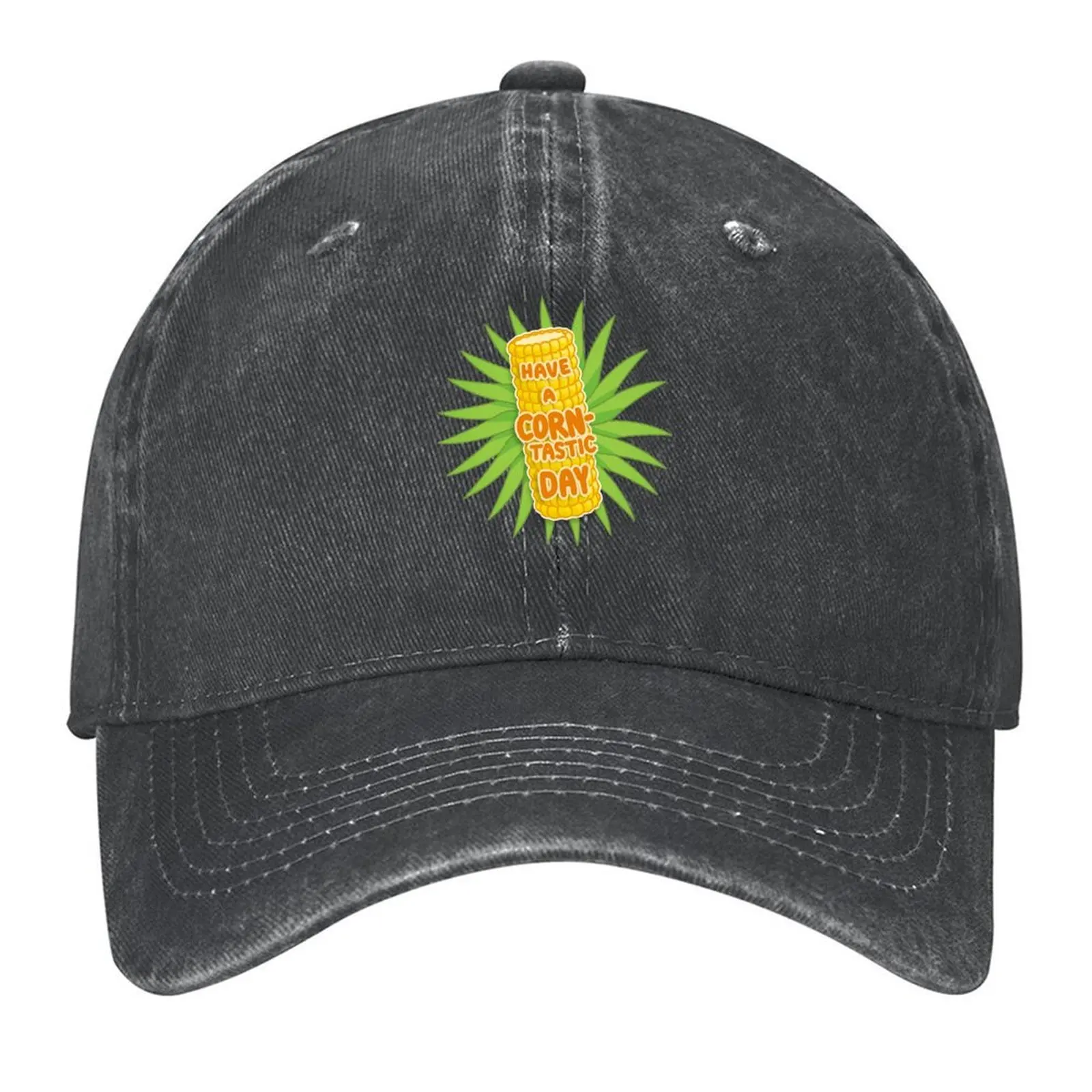 

It"s Corn! Have a corn-tastic day! Baseball Cap Cosplay funny hat Dropshipping Military Cap Man Women's Hats For The Sun Men's