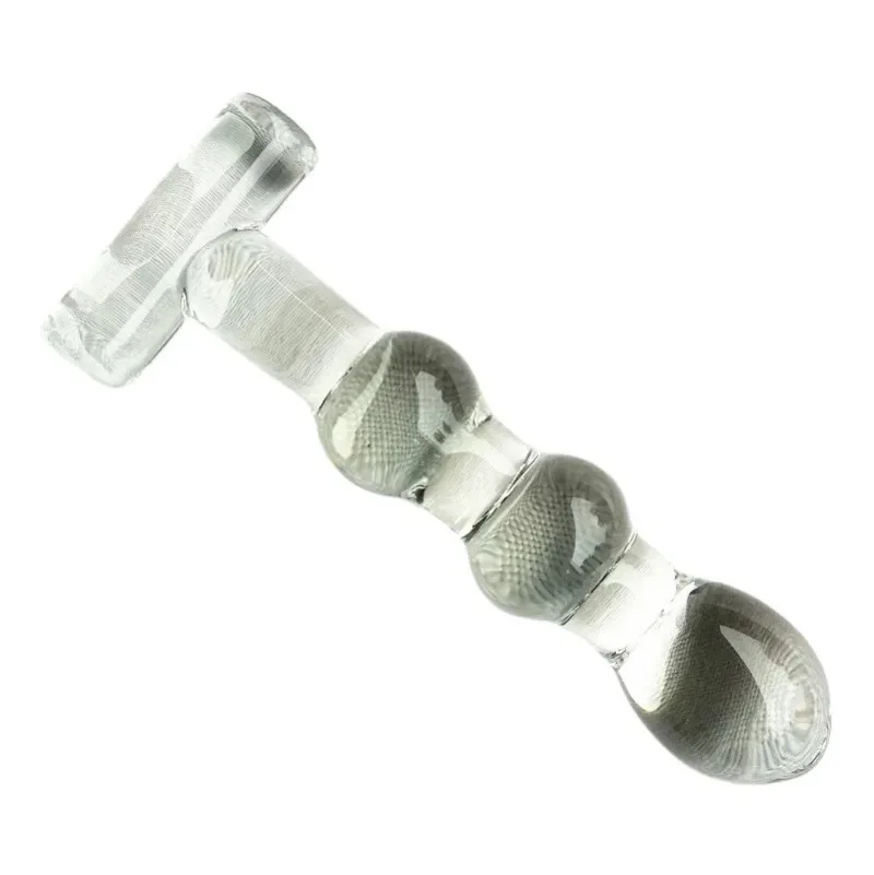 Prostate Massager Anal Ball Strapon Anal Plug Sex Toys For Women Men Butt Plug New Dildo Vagina Smooth Glass Butt Plug Dilation - view 2