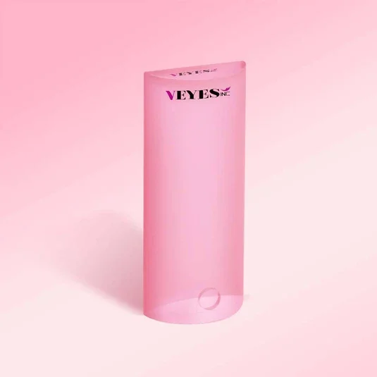 VEYES INC VEYES Lash Flow Platform – Curved Acrylic Lash Tile with 5 Sunflower Fanning Cups for Faster, Smoother Lashing