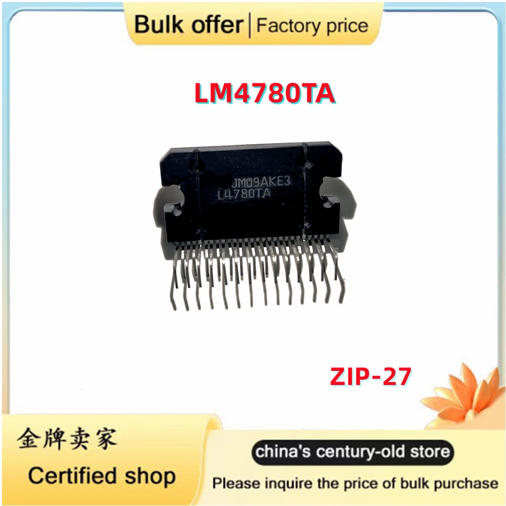 Original lm4780ta l4780ta zip27 Hochleistungs-Zweikanal-Audioverstärker-IC-Chip – Detail 1