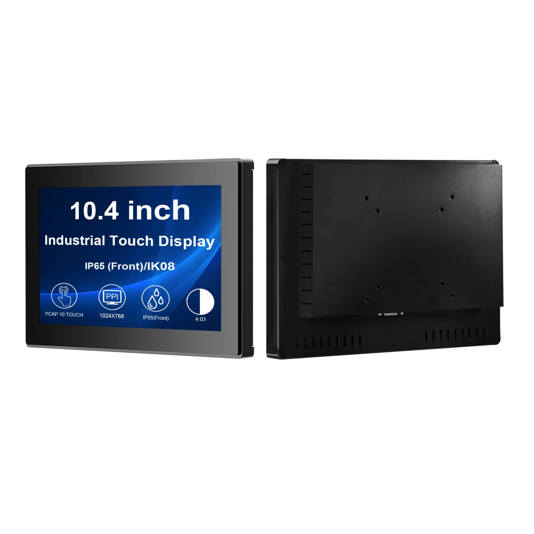 

10.4inch 1024x768 LCD Touch Display IP65 for Industrial Monitor