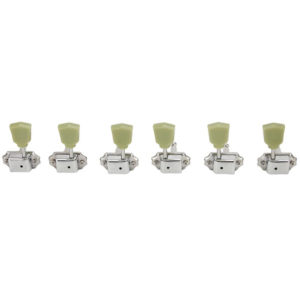 3pcs 3R+3L Deluxe Guitar Tuning Pegs Keys Machine Heads Tuners For Gibson Style Set Musical Instrument Accessories Metal Durable