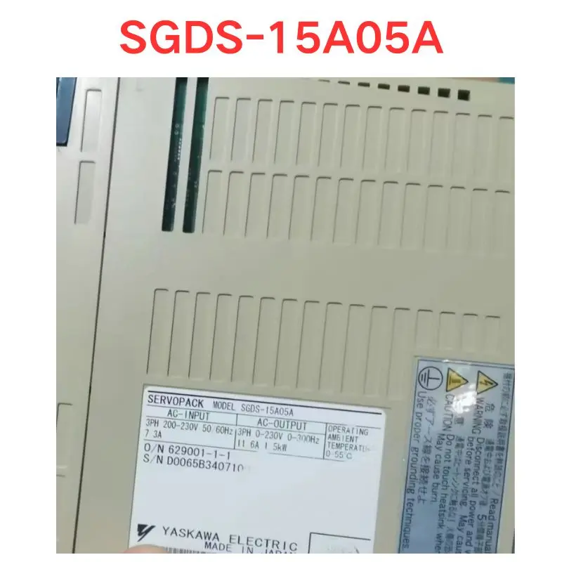Used OEM disassembled parts SGDS-15A05A driver Functional test OK