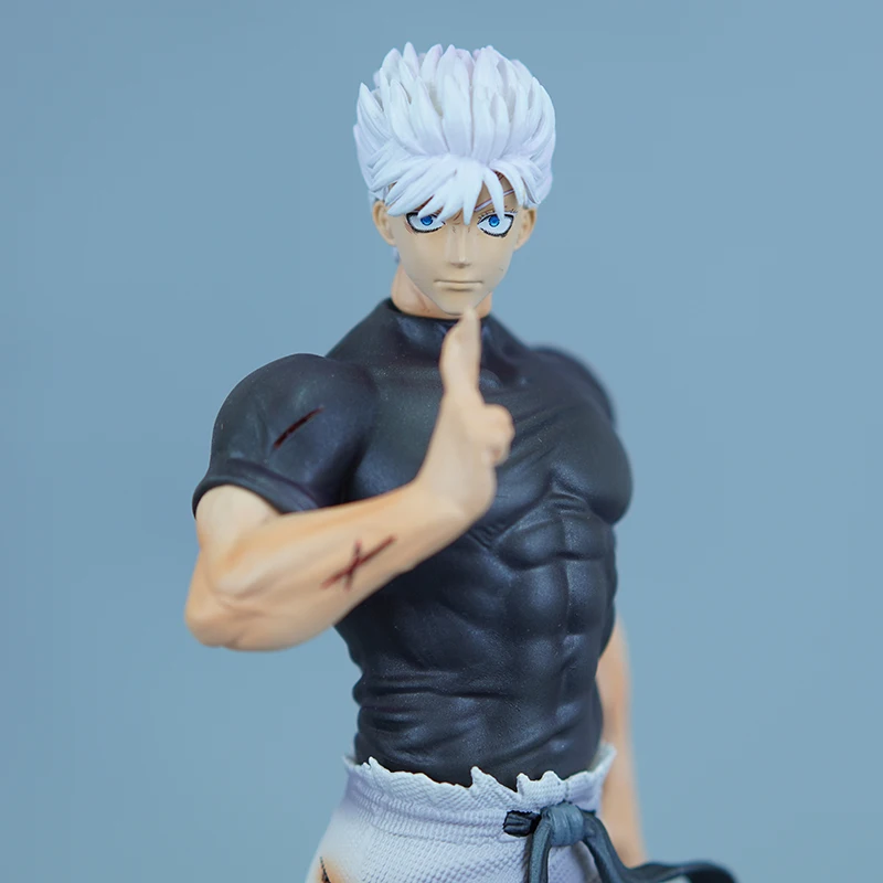 ฟิกเกอร์อนิเมะโกโจ ซาโตรุ จากเรื่องจูจุสึ ขนาด 23 ซม. ทำจากวัสดุ PVC ของสะสม ของเล่น ตกแต่งบ้าน