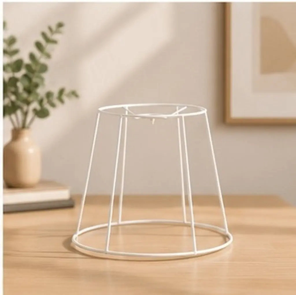 Metal Lampshade Frame E27 Light Socket Ring Lamp Shade Holder for Ceiling Pendant Chandelier DIY Lampshade Ring Set Fine