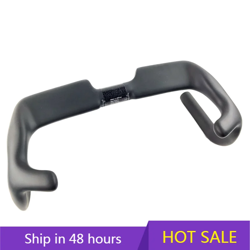 

Руль POWER LEAP H23 Sprint Carbon для велосипеда, 330 мм, для трекового велоспорта, вылет 120 мм, вынос 104 мм, вес 260 г, из алюминиевого сплава UD