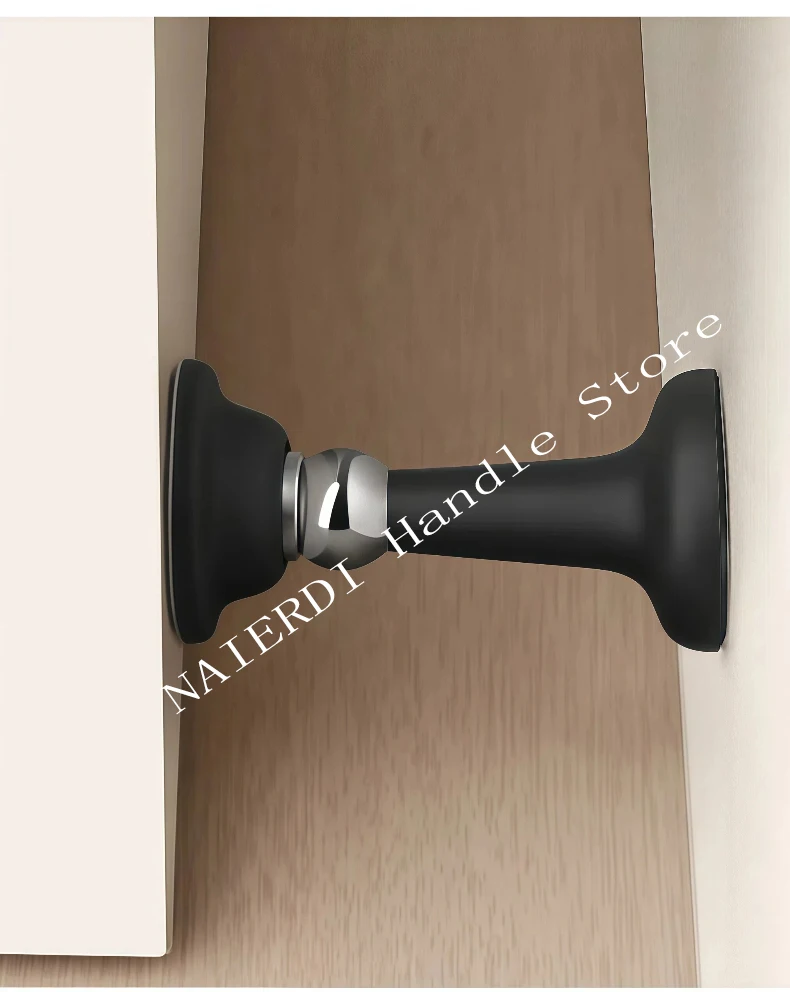 NAIERDI Silikon-Türstopper ohne Bohren, starker magnetischer Türstopper, Puffer, Anti-Kollisions-Silent-Türhalter für Zuhause, Schlafzimmer – Detail 13