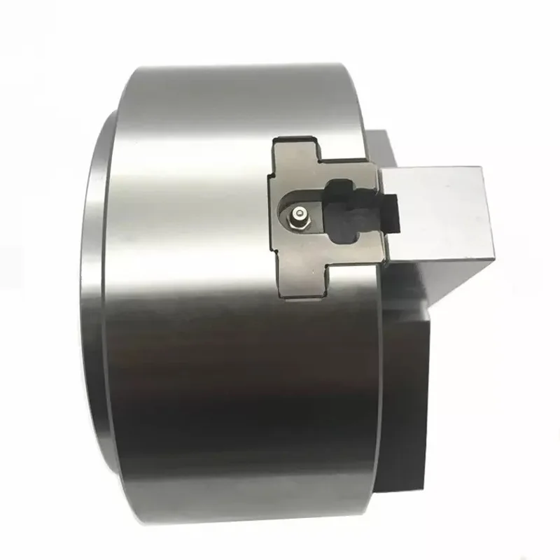 6-Inch lathe hollow hydraulic chuck, hardened three-jaw 42 oil