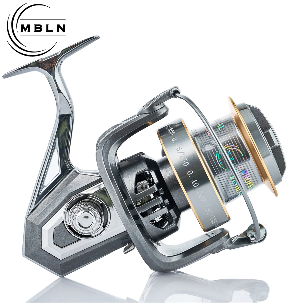 MBLN Brand,90% Full Metal,25kg/55lb,spinning Fishing Reel,Alloy Foot,Alloy Handle,Alloy Foot,Alloy Gear,Smooth and Durable