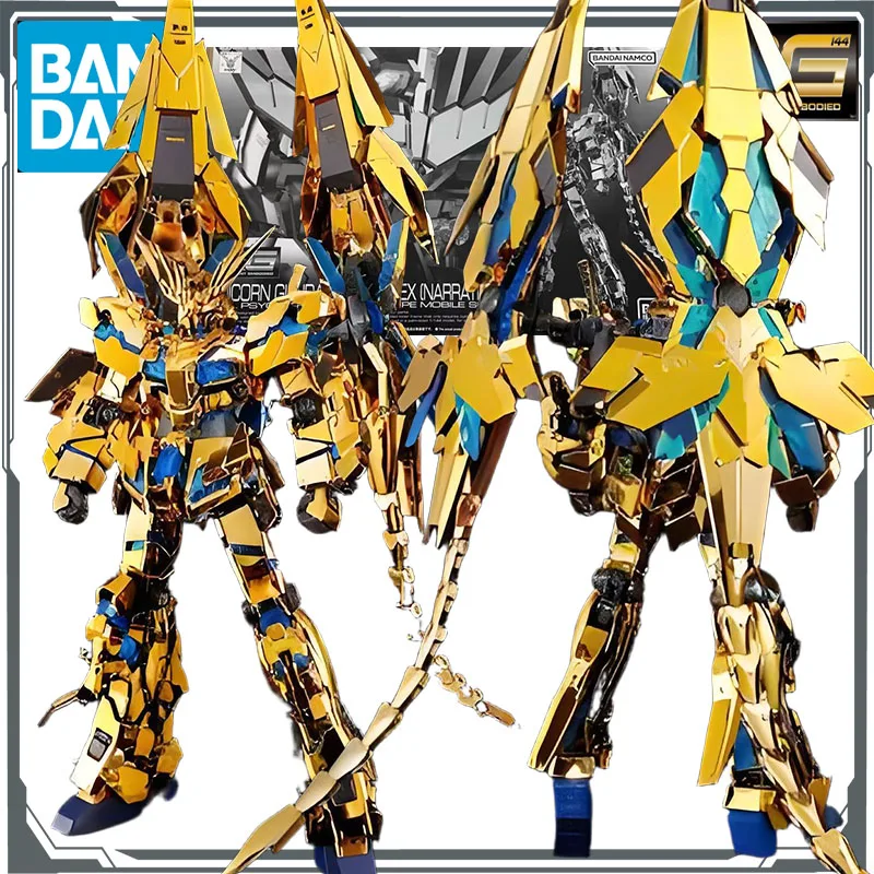 

Bandai Original MODEL KIT GUNDAM RG UNICORN GUNDAM 03 PHENEX 1/144 Аниме Фигурка Сборка Модель Игрушки Модель Подарки для мальчиков