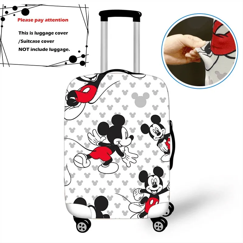 

18-32 Inch Mickey Minnie Elastic Luggage Protective Cover Trolley Suitcase Protect Dust Bag Case Travel Accessories