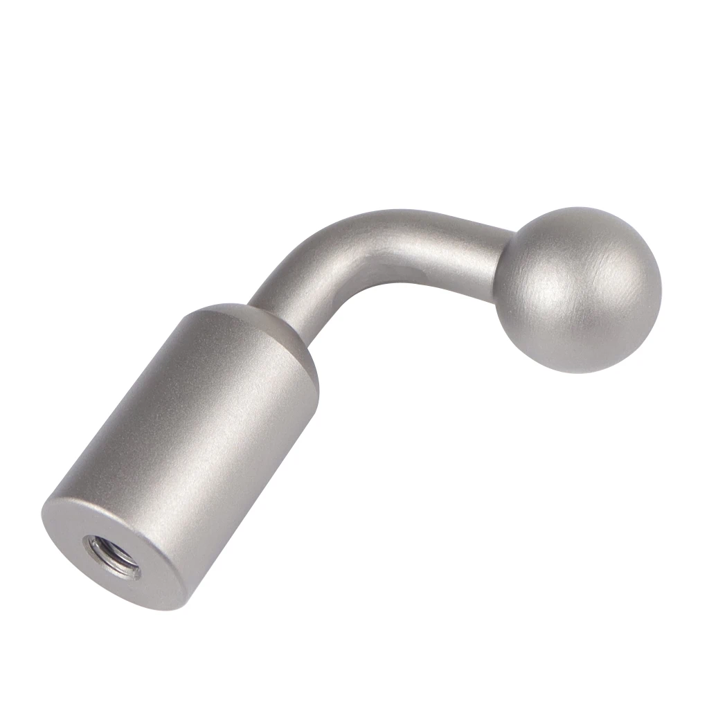 Metall 17mm Kugelkopf Adapter für Telefon Tablet GPS Navigator Halterung Halter 1/4 Gewinde auf 17mm Kugelkopf Stativ Mount Stecker – Detail 5