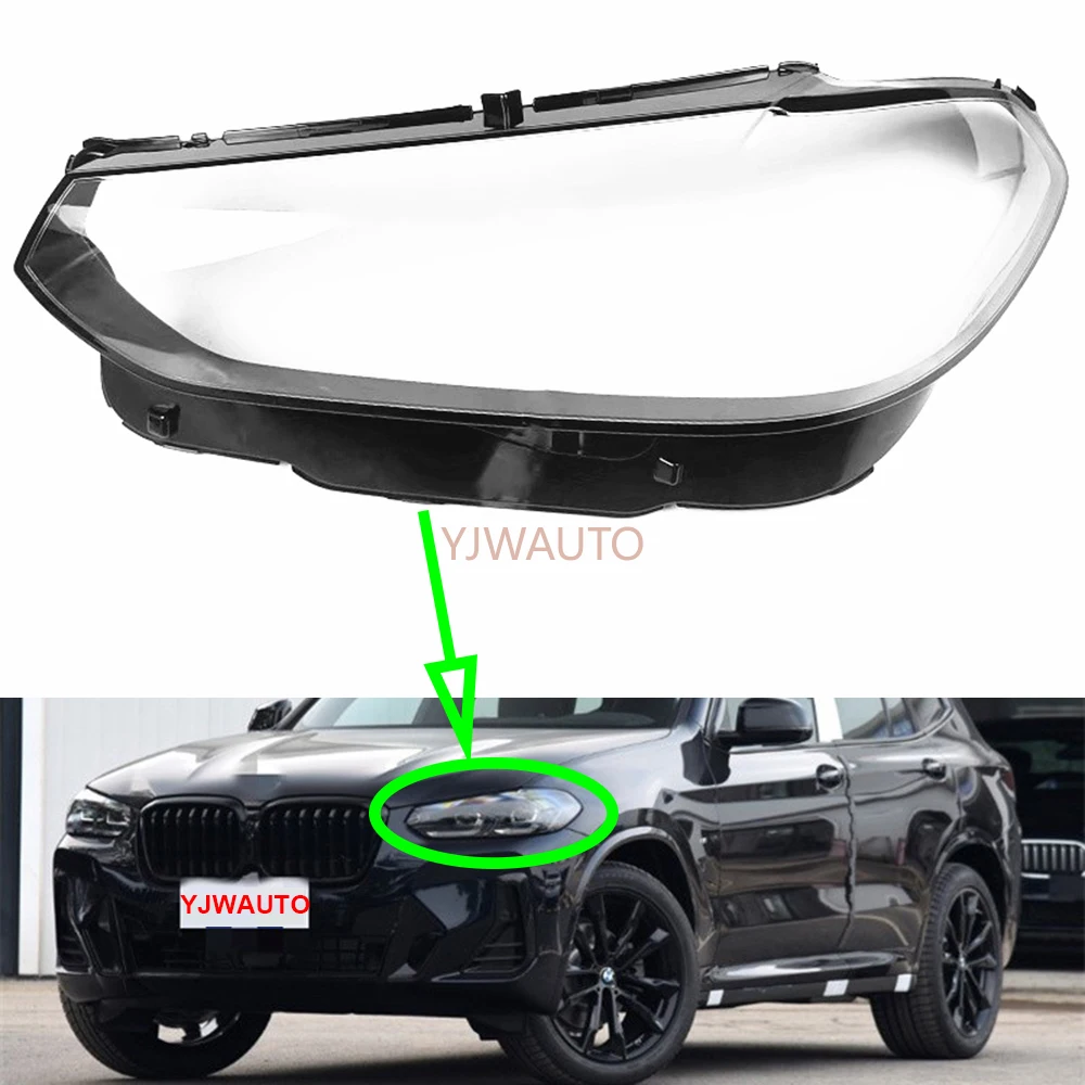 

Headlight Cover For BMW X3 G08 2020 2021 2022 Headlamp Lens Car Glass Lights Replacement Front Lamp Auto Shell Projector Lens