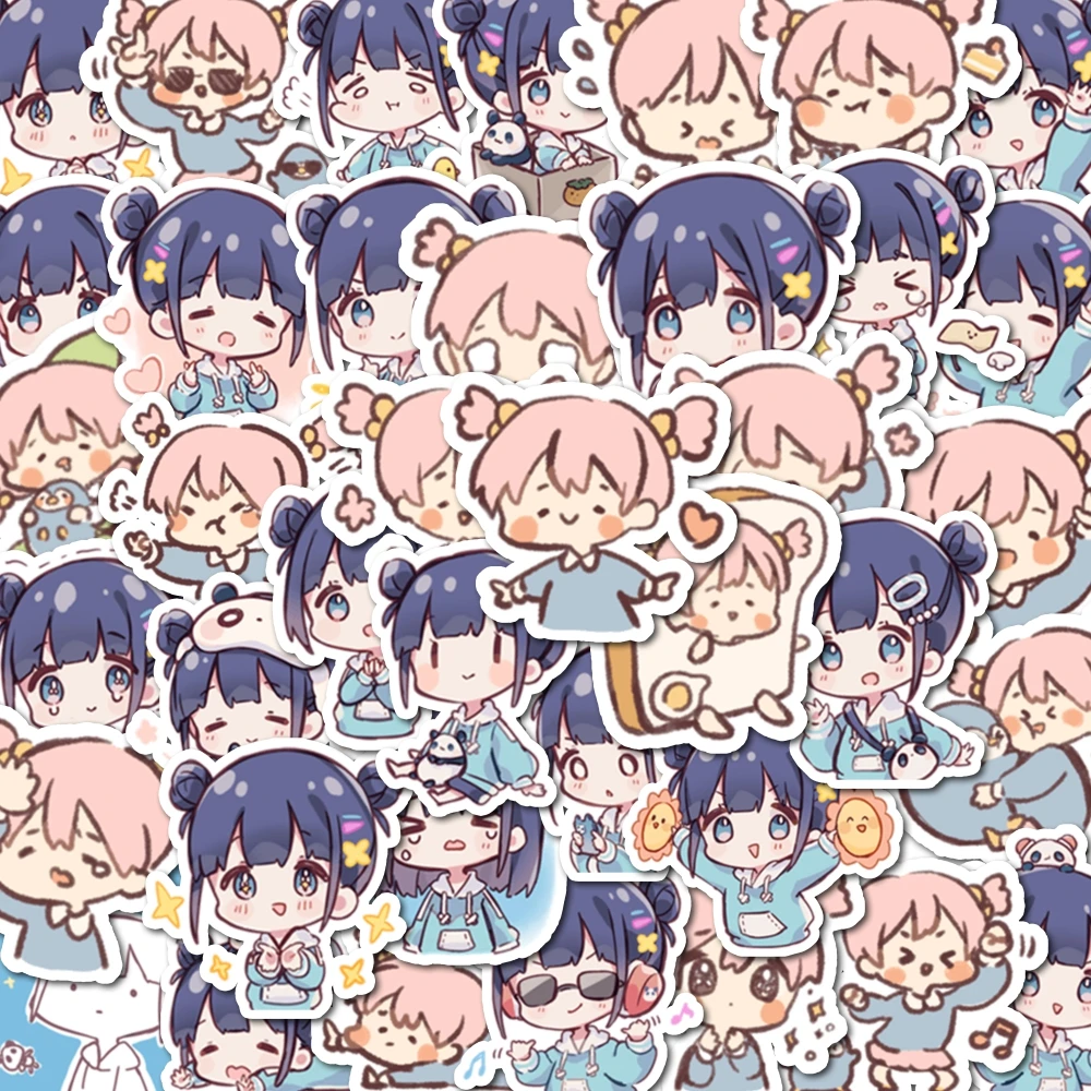 

40 шт., наклейки для девочек