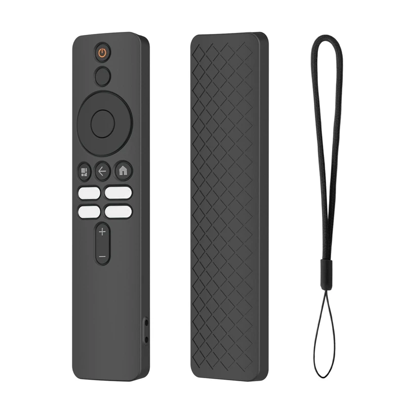 Replacement For Xiaomi TV Stick 4K TV Mibox 2Nd Gen Remote Control Portable Convenient Silicone Dust Fall Proof Cover, D