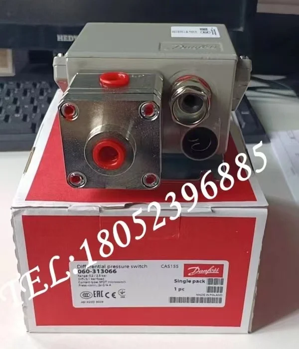 

Датчик давления Danfoss CAS155 060-313066, оригинальный регулятор давления Danfoss