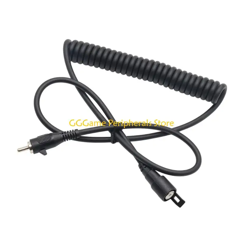 

U55B Black Stretchable AV Charging Cable For Flexible Devices Connection 12-50cm