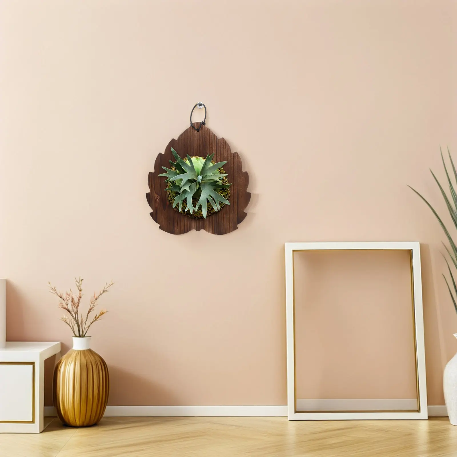 Vertical Planter - Solid Wood Wall Planting Board Rustic
