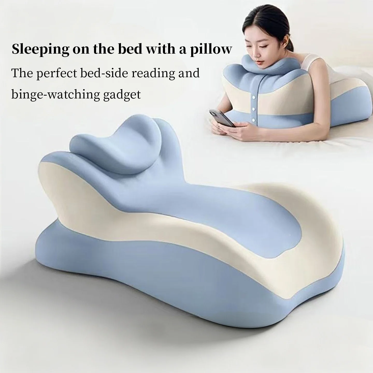 Bed prone pillow, sofa headboard cushion pillow, multifunctional prone pillow, couple prone pillow backrest