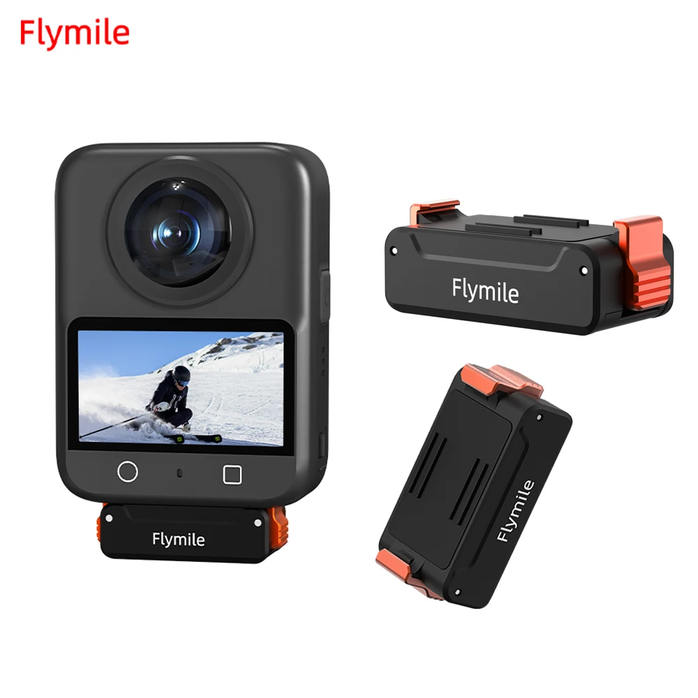 

Flymile Magnetic Quick Release Adapter Mount for DJI Osmo360/Action 5 Pro/4 1/4" Screw Hole Base Bracket Accessories