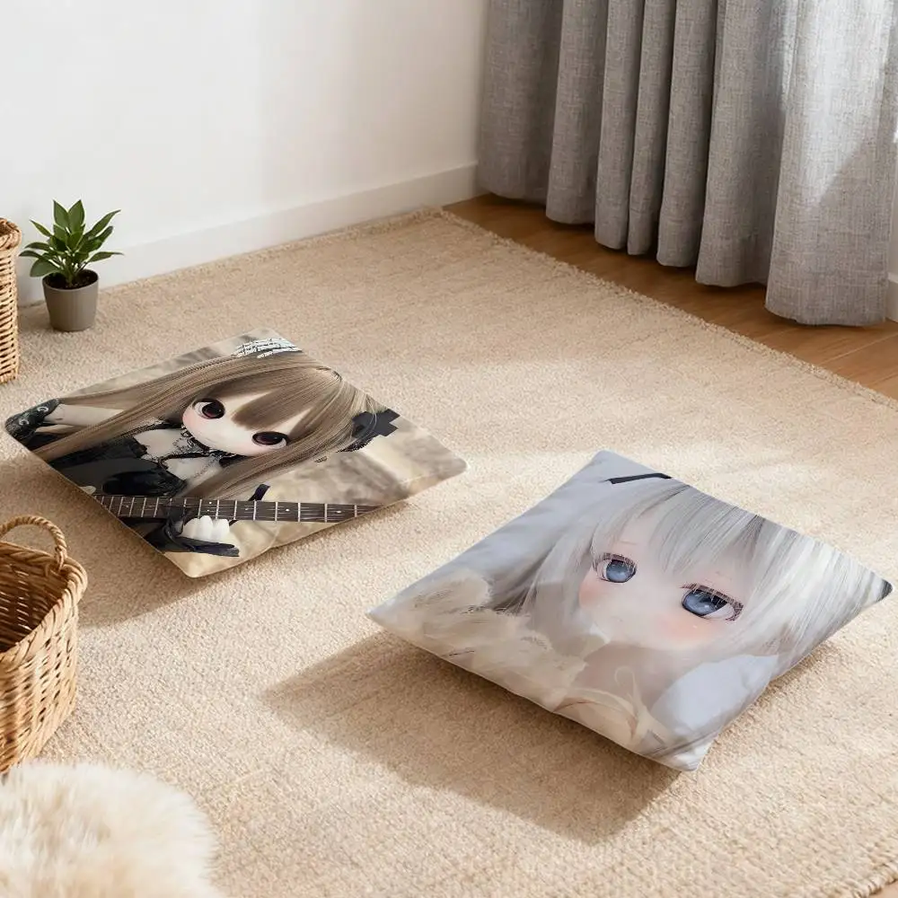 

Big eyed doll Cute Pillow Case Multi sized car cushions, luxurious home sofas, decorative pillowcases