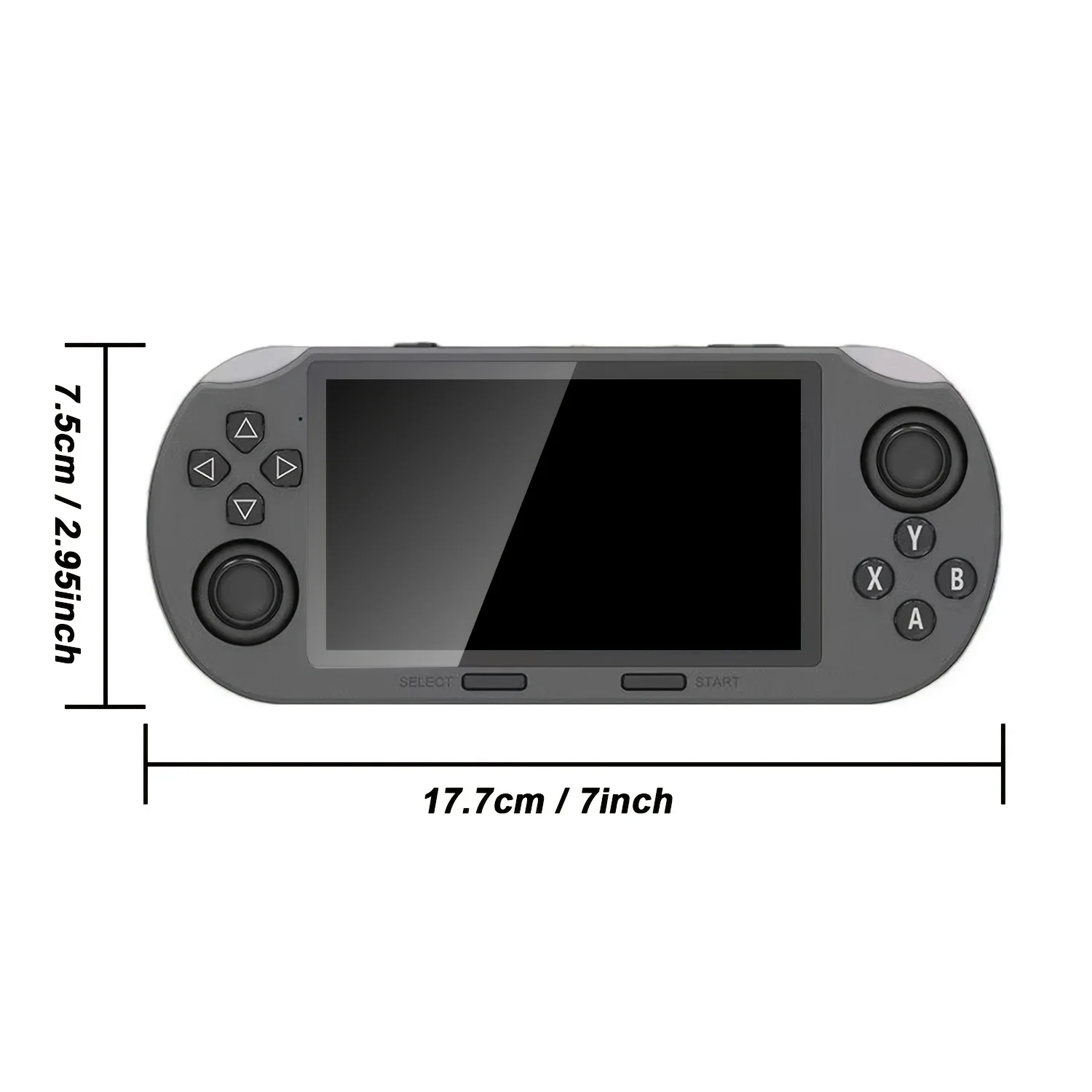 SF3000 4.5 Inch IPS HD Handheld Game Console, Dual Joystick Open‑Source Retro Game Player, Built‑in Classic Arcade Games, 3000mAh Battery
