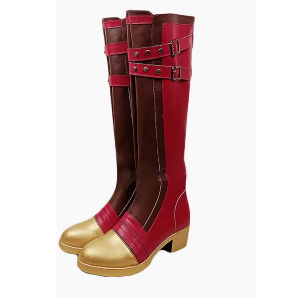 Unisex Anime Cos kagehira mika Cosplay Kostüme Schuhe Stiefel Benutzerdefinierte Größe