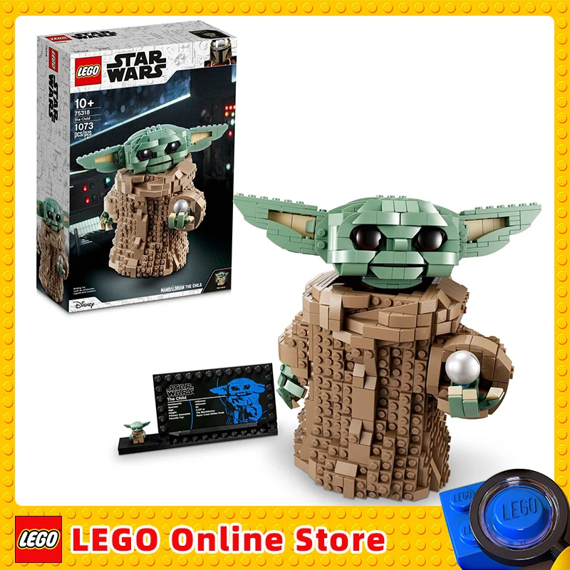 LEGO Star Wars: The Mandalorian The Child 75318 Baby Yoda Figure Building Toy Collectible Kids' Room Decoration with Minifigure