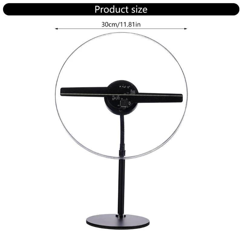 

97QC Рекламное устройство Энергоэффективное 12 Вт Фан -дисплей Несколько медиа -форматов Коммерческое освещение для бизнес