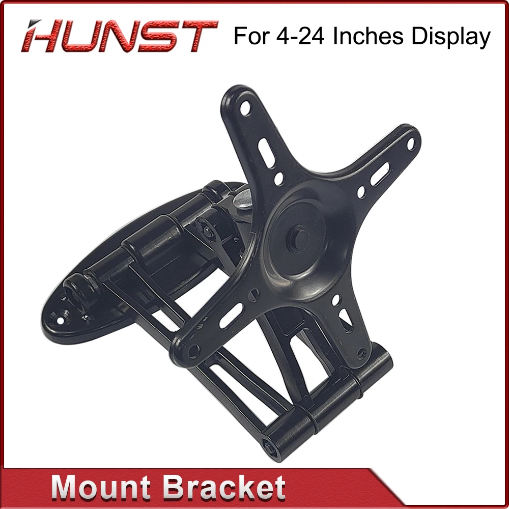 Imagem -06 - Hunst tv Display Mount Bracket Suporte do Monitor Máquina de Marcação a Laser Preto para 424 Display 160x160 mm