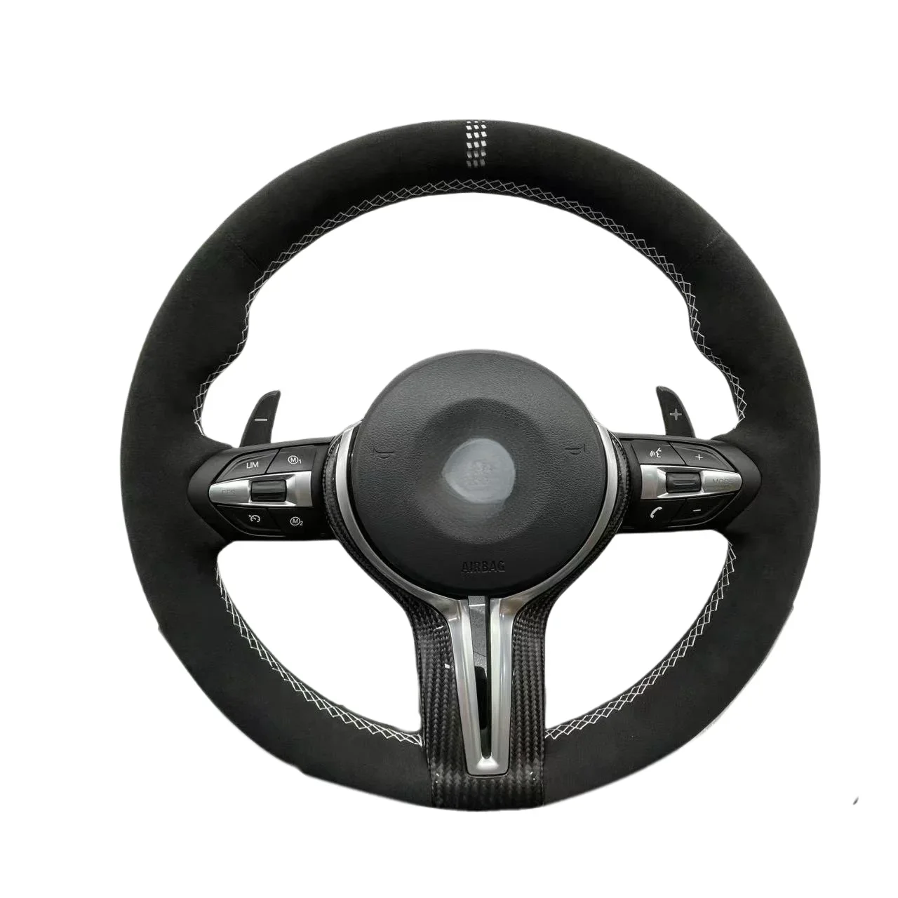 Upgrade Wide Paddle RED Sport Steering Wheel for BMWs  F10 F30 F80 E60 E90 E92 F01F11F20 F22 F31X5 E70 E71F15 M5 M3 M4 F82