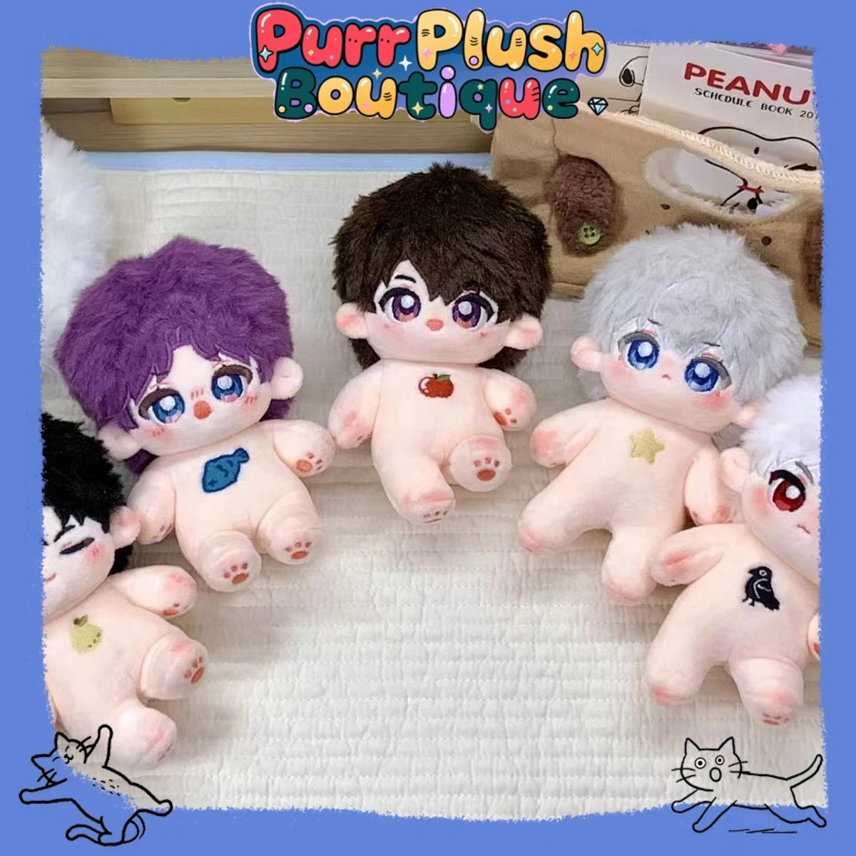 10cm Mini Doll Zayne Love and Deepspace Anime Figure Plush Cotton Stuffed Toy Puppet Cosplay Kawaii Pendant Mascot Xmas Gifts