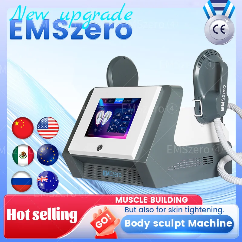 EMSzero-Machine Amincissante pour Sculpter le Corps, Appareil de 2024 W, 6500 RF, Épaisseur Musculaire